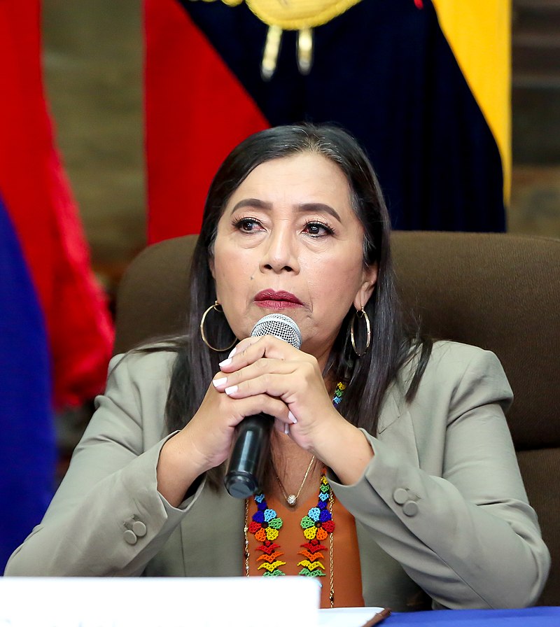 La presidenta de la Asamblea Nacional, Guadalupe Llori (Pachakutik), se pronunció la noche de este martes